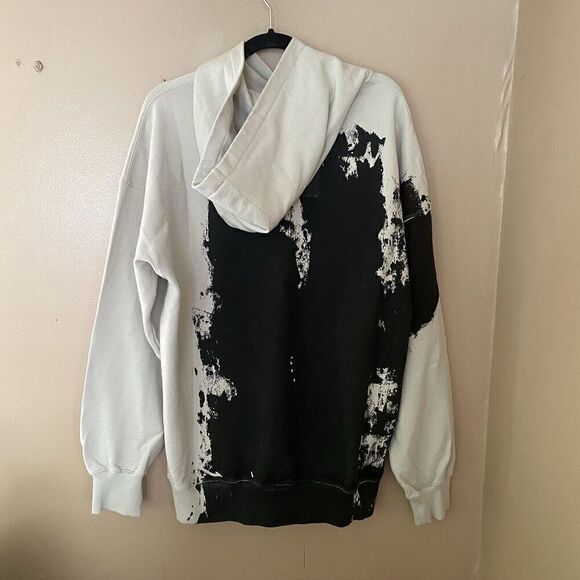 A Cold Wall Men's Paint Effect Brushstroke Black Hoodie Sweatshirt $400 NWT Sz M - Picture 14 of 14
